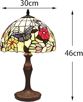 Amazon.co.jp : ステンドグラス ランプ テーブルランプ テーブルライト